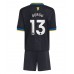 Manchester United Patrick Dorgu #13 Tredjedraktsett Barn 2025-26 Kortermet (+ Korte bukser)